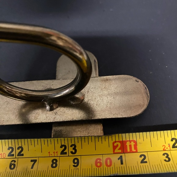 Vintage Accordion Candleabra Joined Gold Tone 5- Candle Holders . Rare Find - Picture 7 of 7